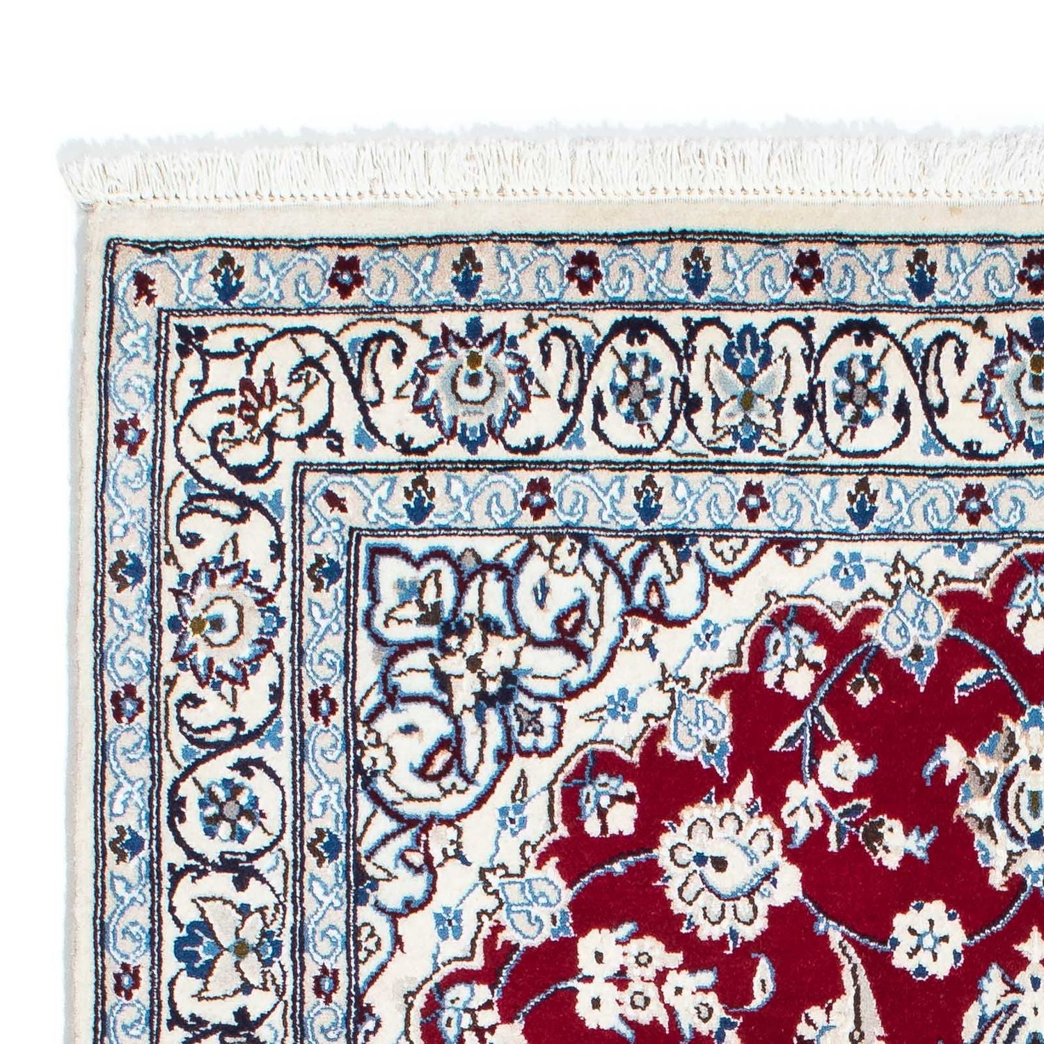 Tappeto Persero - Nain - Reale - 184 x 108 cm - rosso scuro