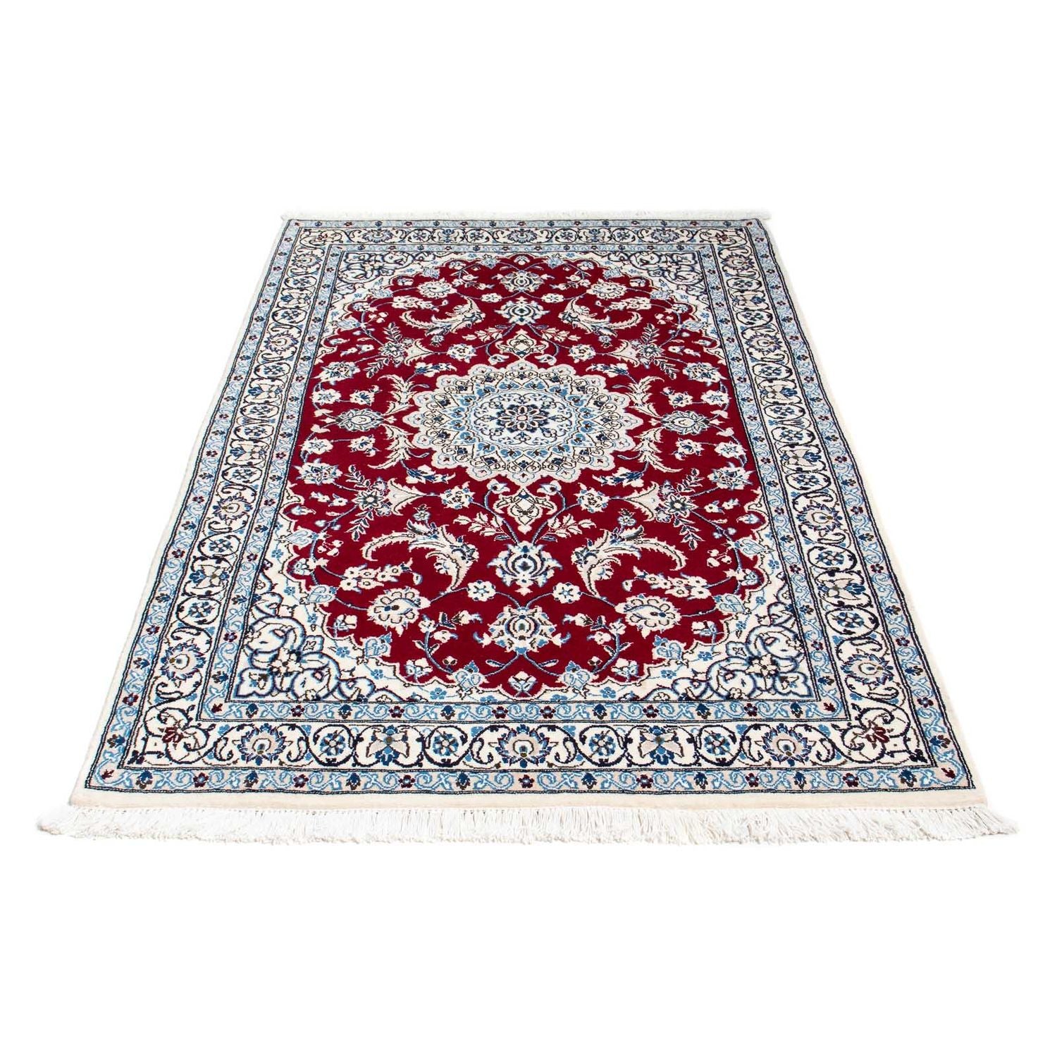 Tappeto Persero - Nain - Reale - 184 x 108 cm - rosso scuro