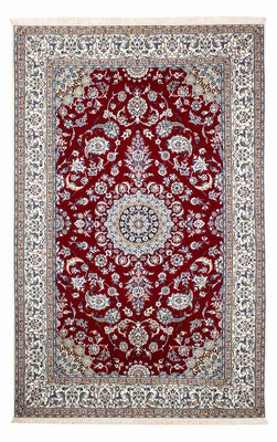 Tappeto Persero - Nain - Premio - 242 x 158 cm - rosso scuro
