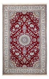 Tappeto Persero - Nain - Premio - 242 x 158 cm - rosso scuro