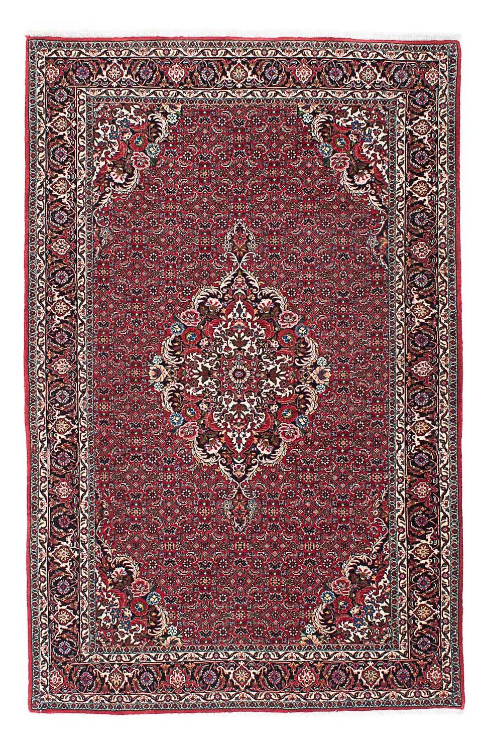 Tappeto Persero - Bidjar - 211 x 132 cm - rosso