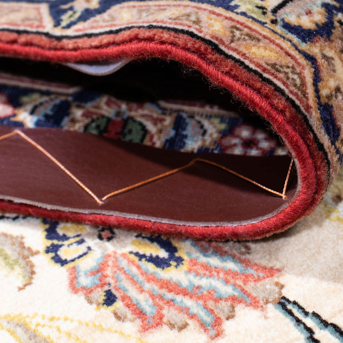 Tappeto corsia Tappeto Persero - Ghom - 193 x 57 cm - beige