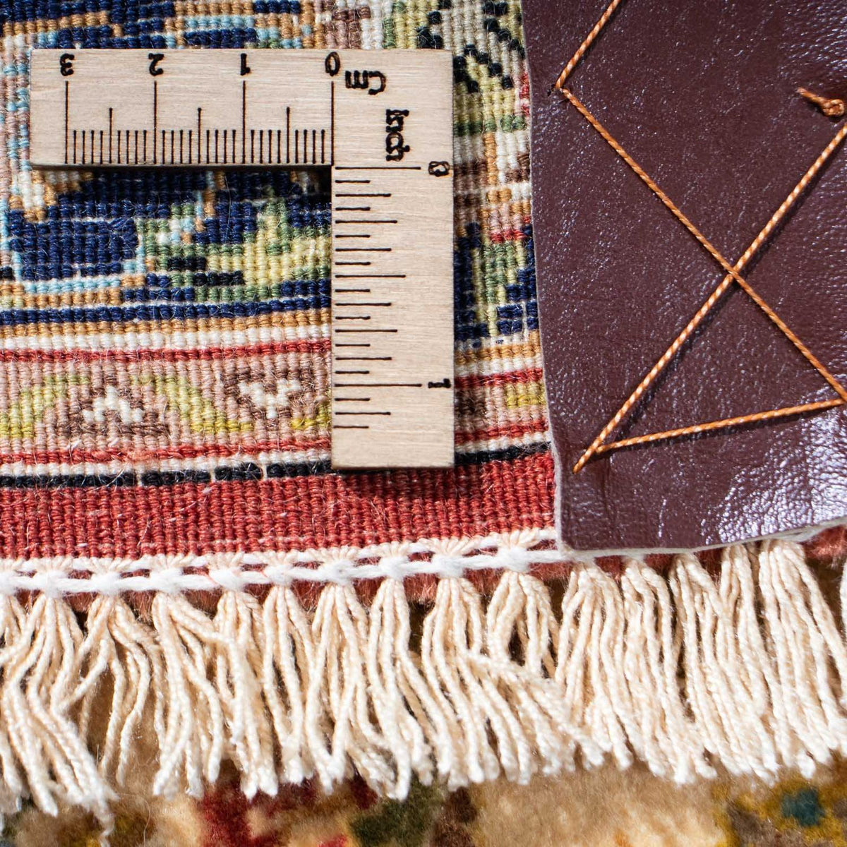 Tappeto corsia Tappeto Persero - Ghom - 193 x 57 cm - beige