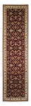 Tappeto corsia Tappeto Persero - Tabriz - Reale - 317 x 88 cm - rosso scuro