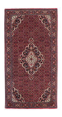 Tappeto corsia Tappeto Persero - Bidjar - 202 x 104 cm - rosso scuro