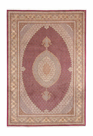 Tappeto Persero - Tabriz - 302 x 198 cm - rosso