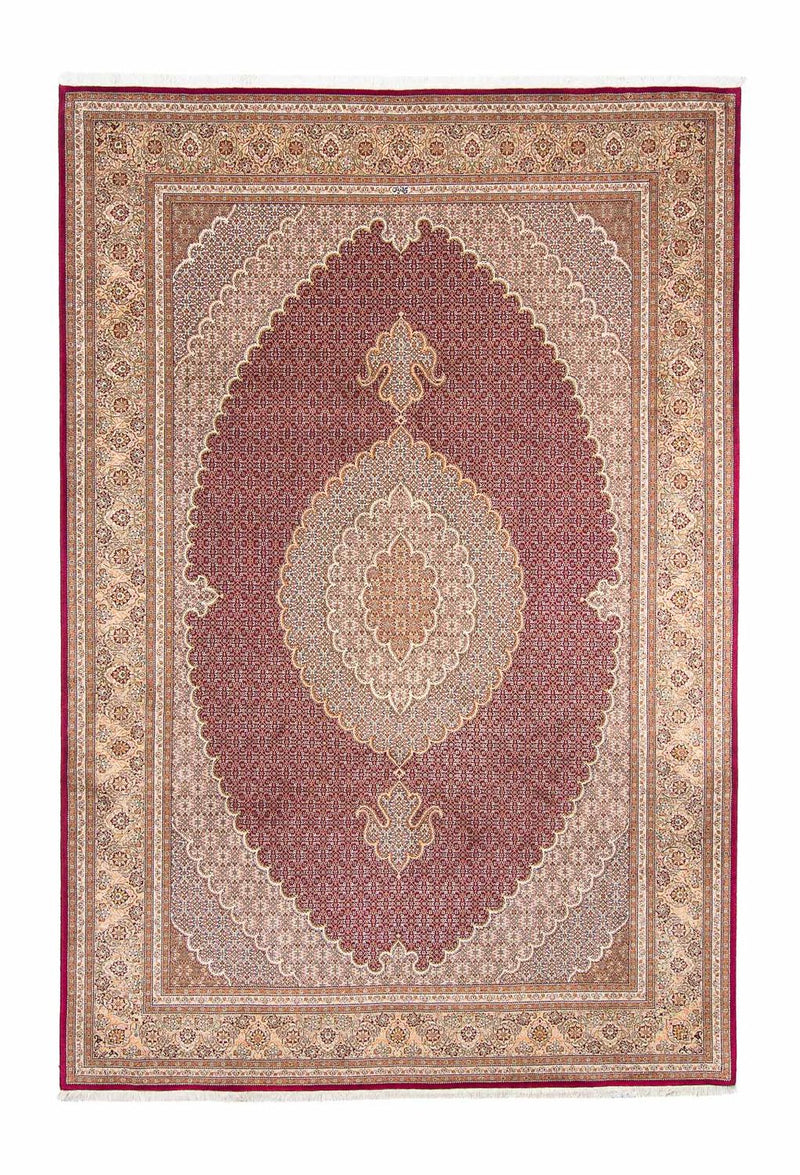 Tappeto Persero - Tabriz - 302 x 198 cm - rosso