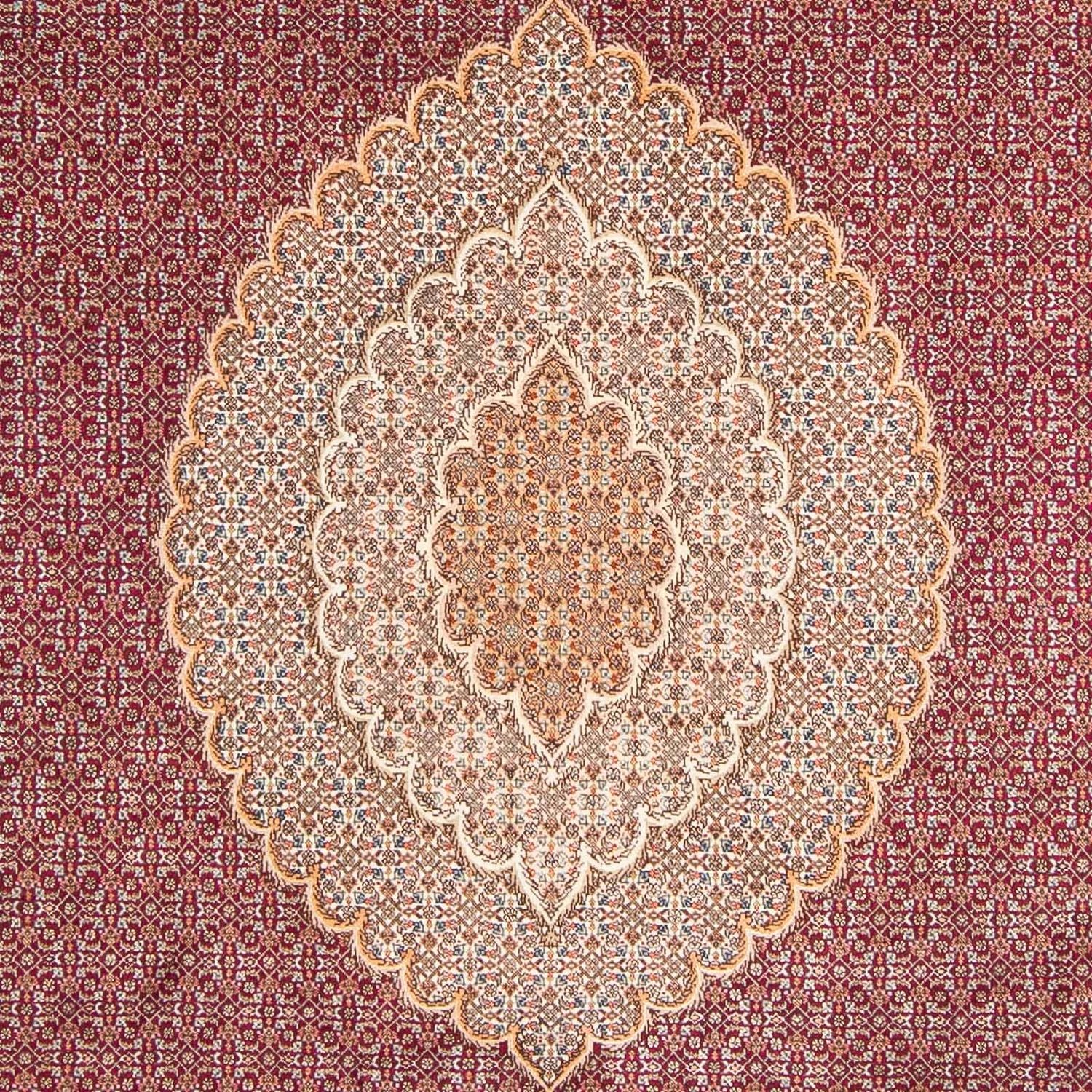 Tappeto Persero - Tabriz - 302 x 198 cm - rosso