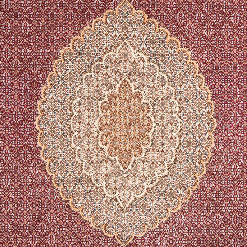 Tappeto Persero - Tabriz - 302 x 198 cm - rosso
