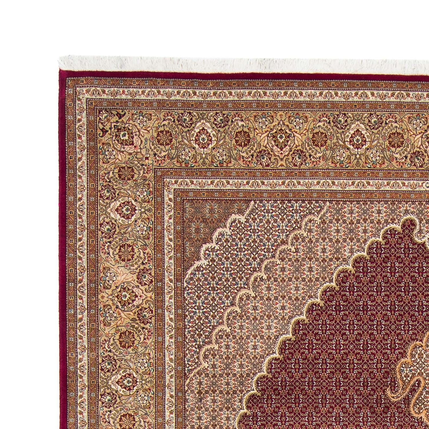 Tappeto Persero - Tabriz - 302 x 198 cm - rosso