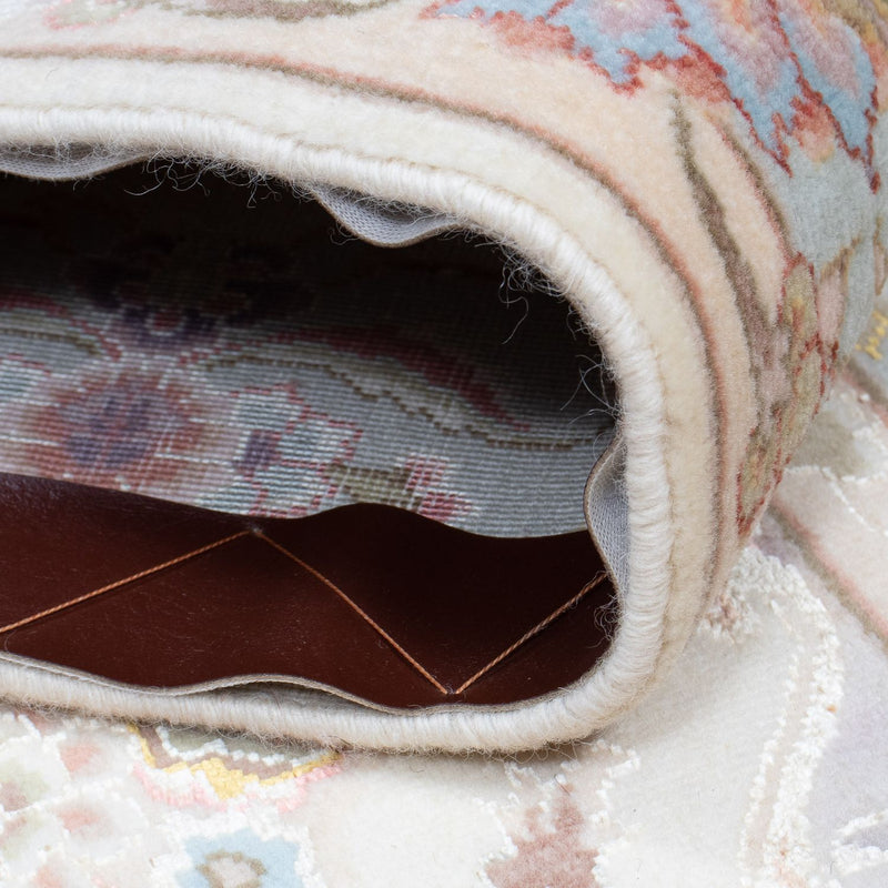 Tappeto corsia Tappeto Persero - Tabriz - Reale - 360 x 90 cm - beige