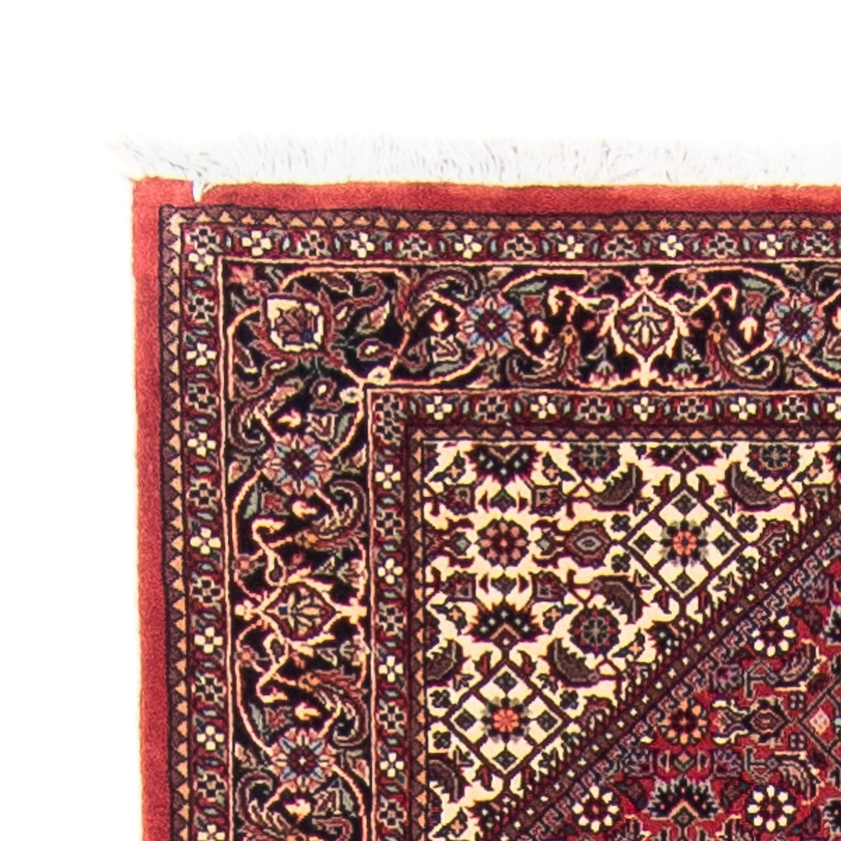 Tappeto corsia Tappeto Persero - Bidjar - 346 x 82 cm - rosso scuro