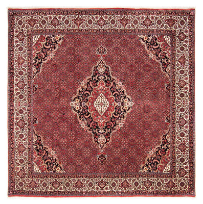 Tappeto Persero - Bidjar quadrato  - 253 x 253 cm - rosso scuro