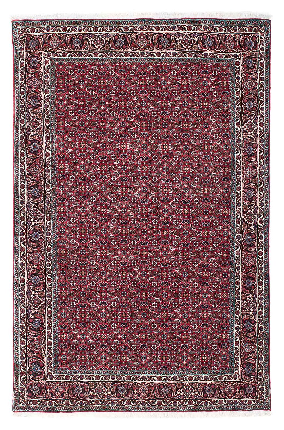 Tappeto Persero - Bidjar - 209 x 132 cm - rosso