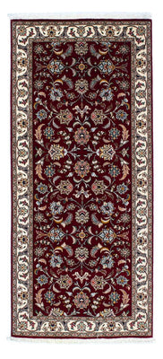 Tappeto corsia Tappeto Persero - Tabriz - Reale - 197 x 87 cm - rosso scuro