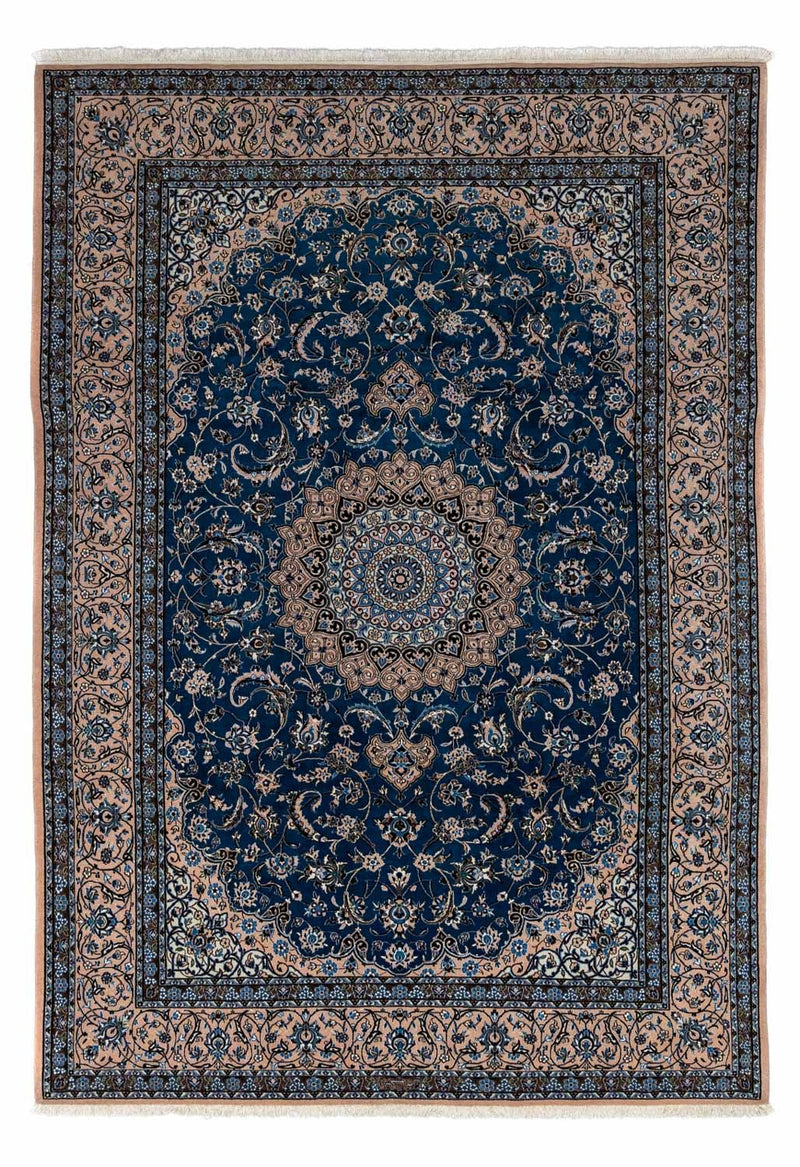 Tappeto Persero - Nain - Reale - 348 x 245 cm - blu scuro