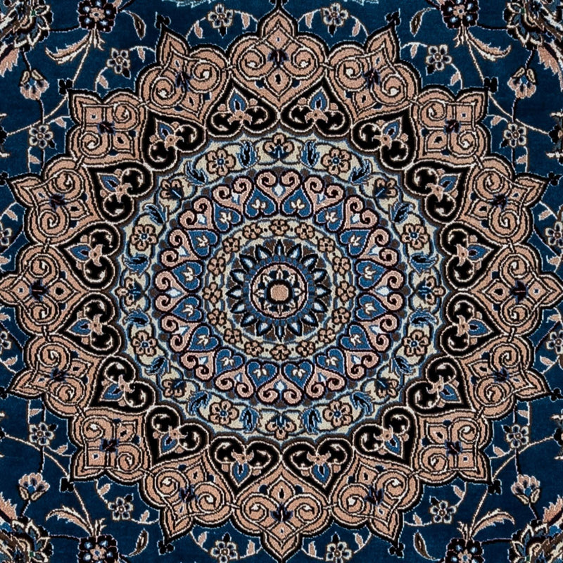 Tappeto Persero - Nain - Reale - 348 x 245 cm - blu scuro