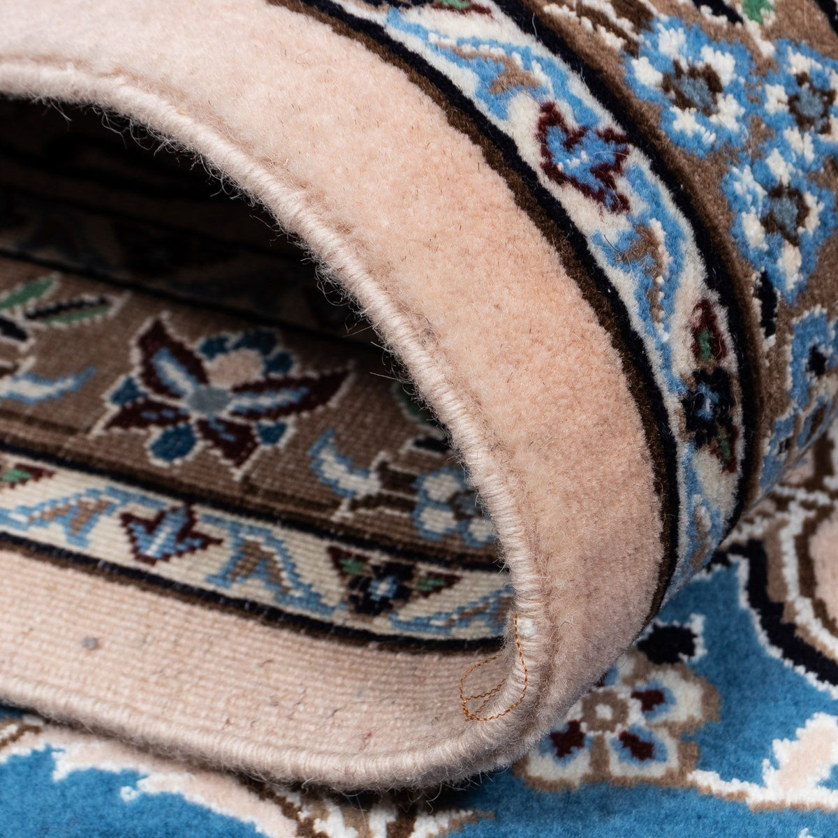 Tappeto Persero - Nain - Reale - 348 x 245 cm - blu scuro