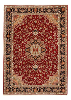 Tappeto Persero - Tabriz - Reale - 342 x 251 cm - rosso scuro