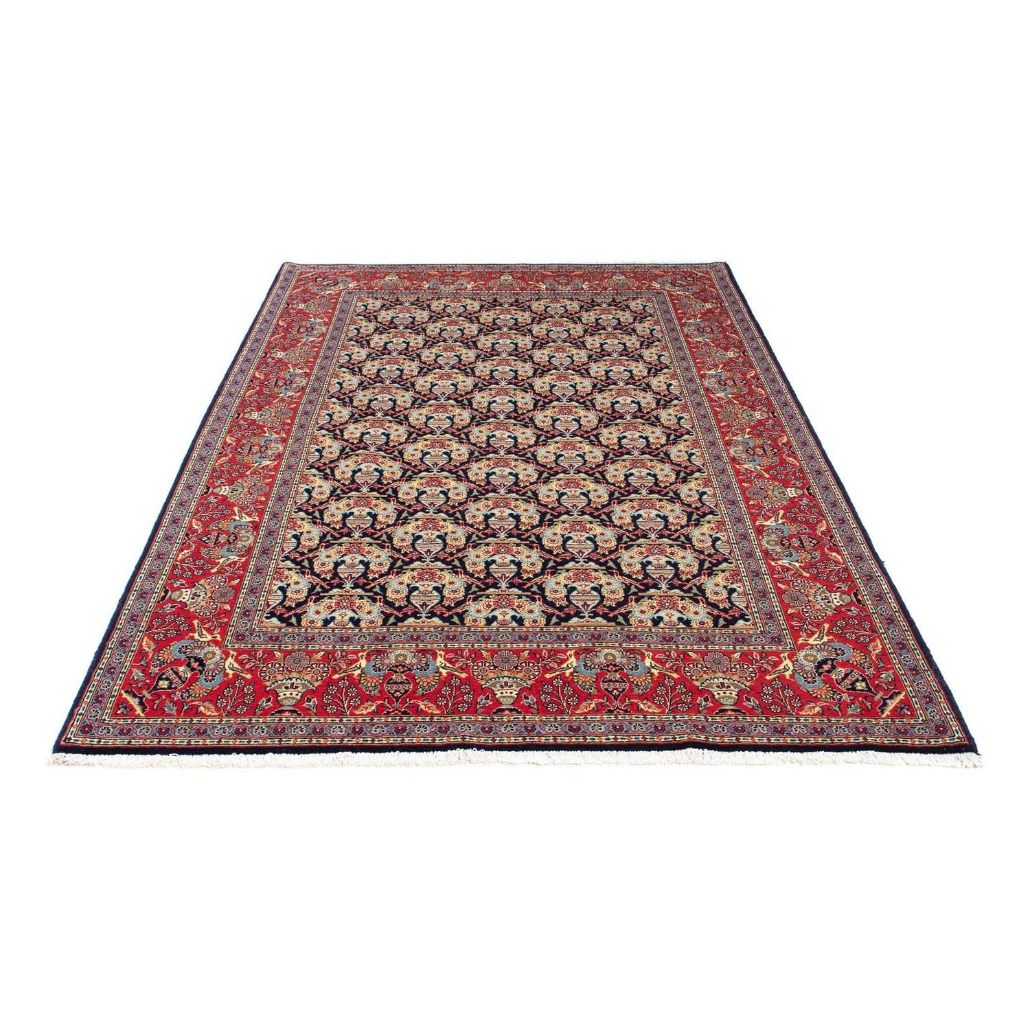 Tappeto Persero - Keshan - 223 x 145 cm - blu scuro