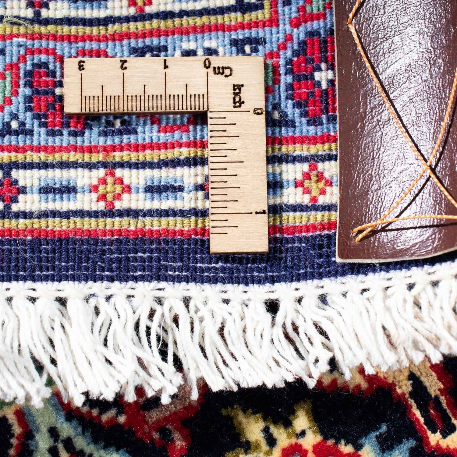 Tappeto Persero - Keshan - 223 x 145 cm - blu scuro