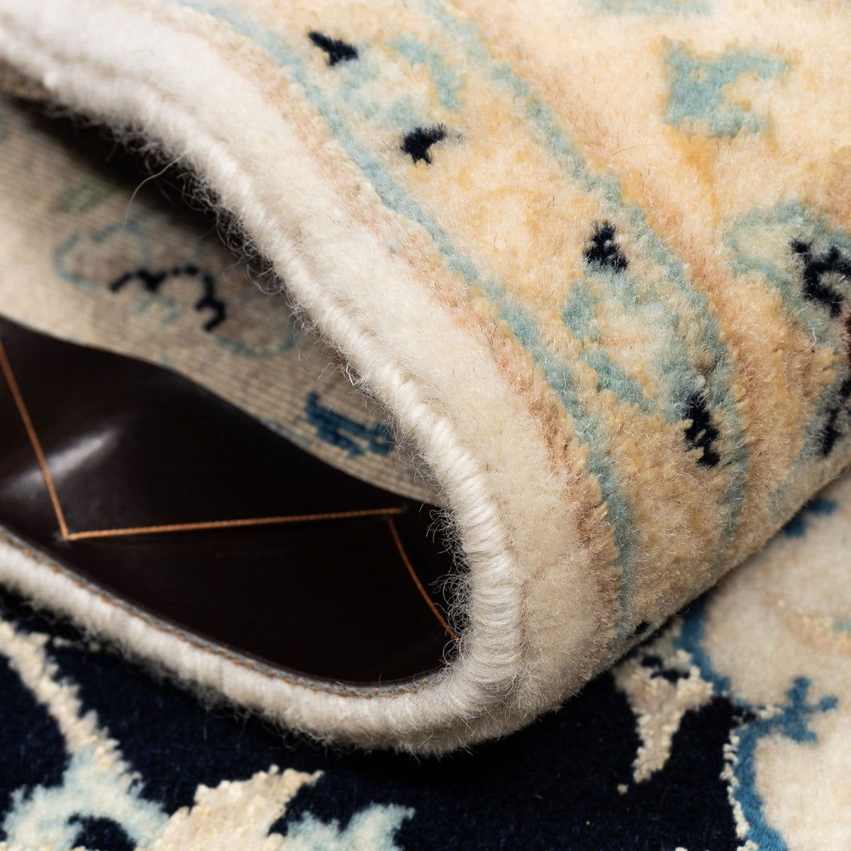 Tappeto Persero - Nain - Reale - 300 x 247 cm - nero