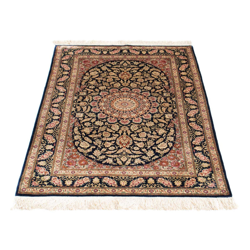 Tappeto Persero - Ghom - 120 x 79 cm - blu scuro