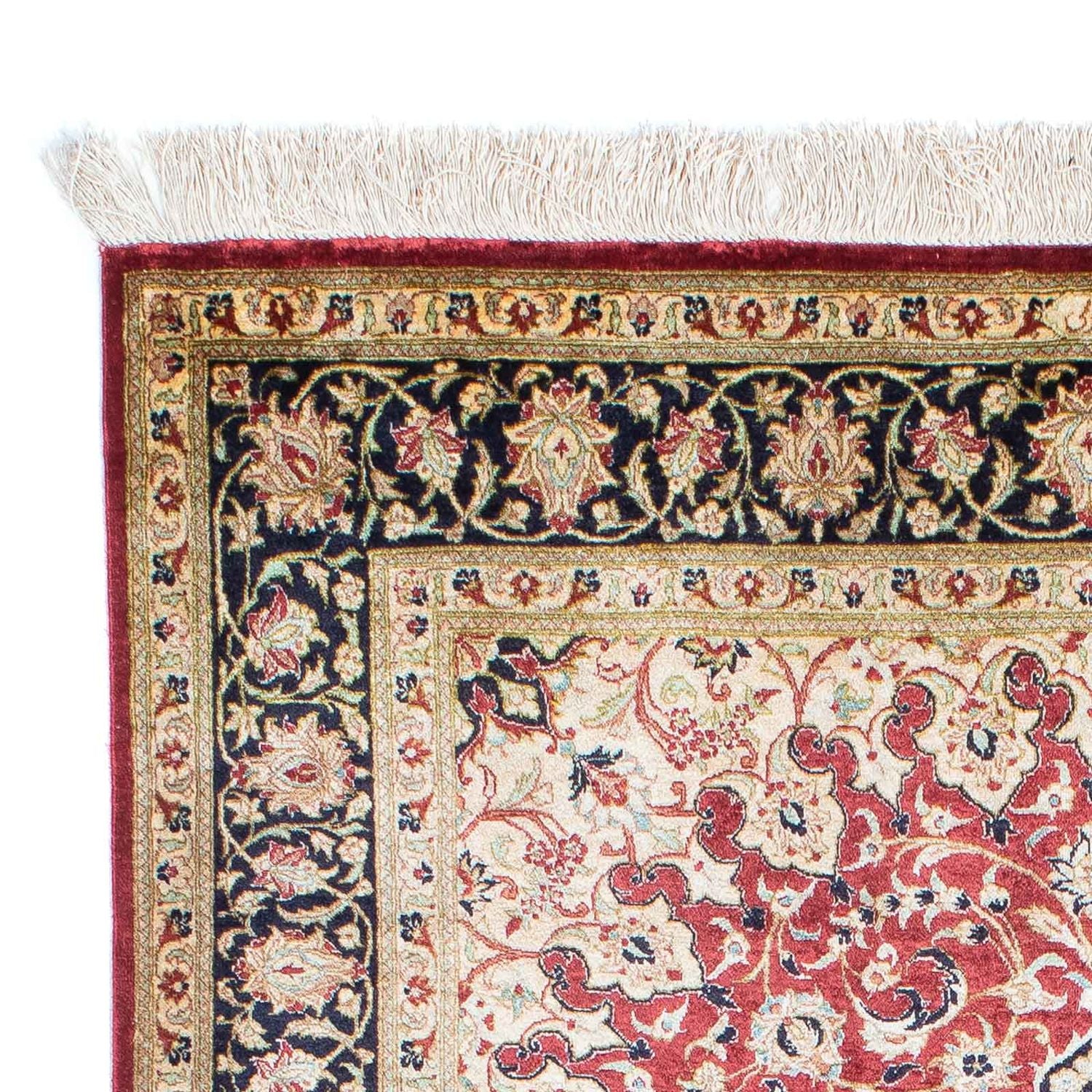 Tappeto Persero - Ghom - 151 x 100 cm - rosso