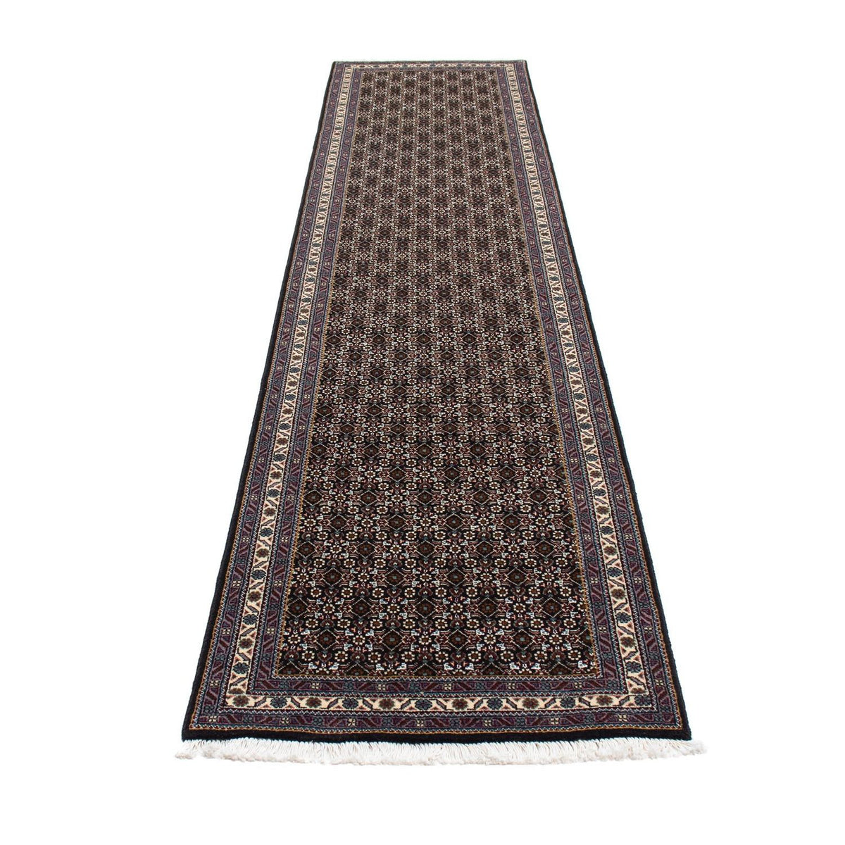 Tappeto corsia Tappeto Persero - Tabriz - 351 x 70 cm - multicolore