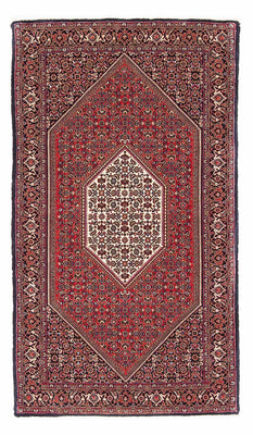 Tappeto Persero - Bidjar - 148 x 81 cm - rosso