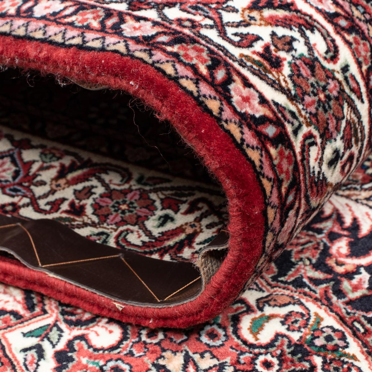 Tappeto corsia Tappeto Persero - Bidjar - 363 x 83 cm - rosso scuro