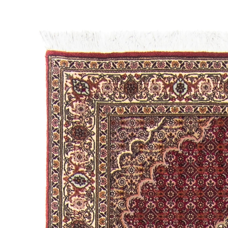 Tappeto corsia Tappeto Persero - Tabriz - 351 x 83 cm - rosso scuro