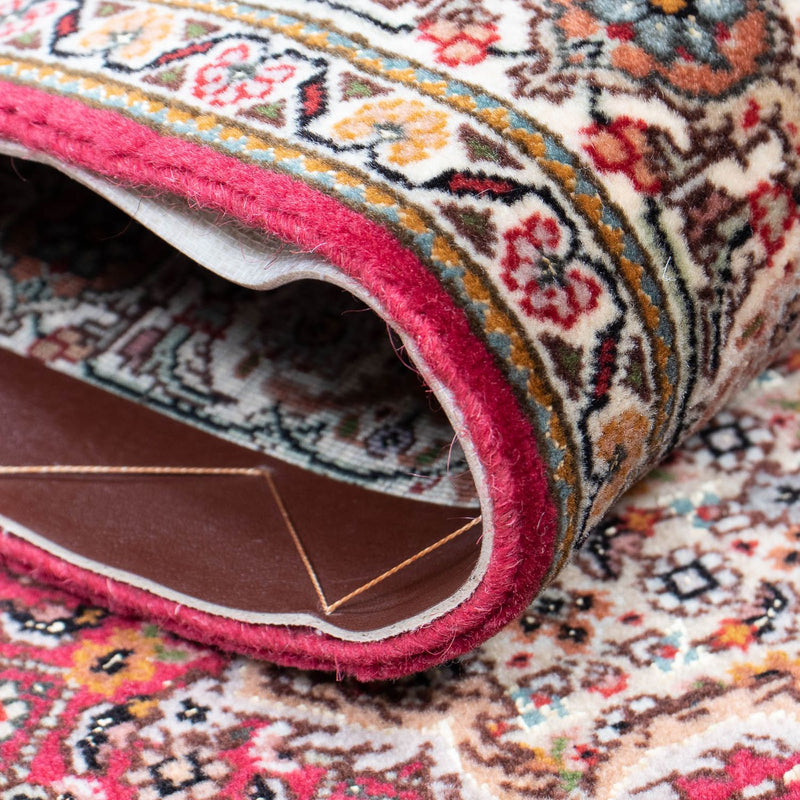 Tappeto corsia Tappeto Persero - Tabriz - 351 x 83 cm - rosso scuro