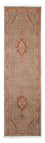 Tappeto corsia Tappeto Persero - Tabriz - 302 x 85 cm - marrone chiaro