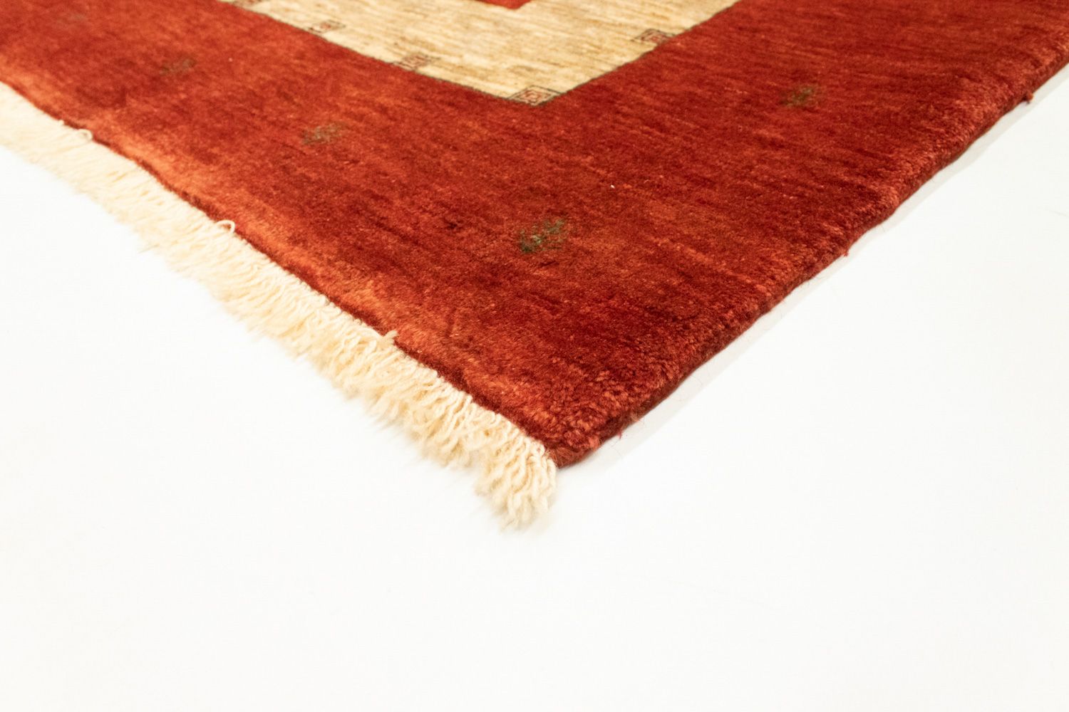 Tappeto Gabbeh - Loribaft Persero - 215 x 180 cm - rosso