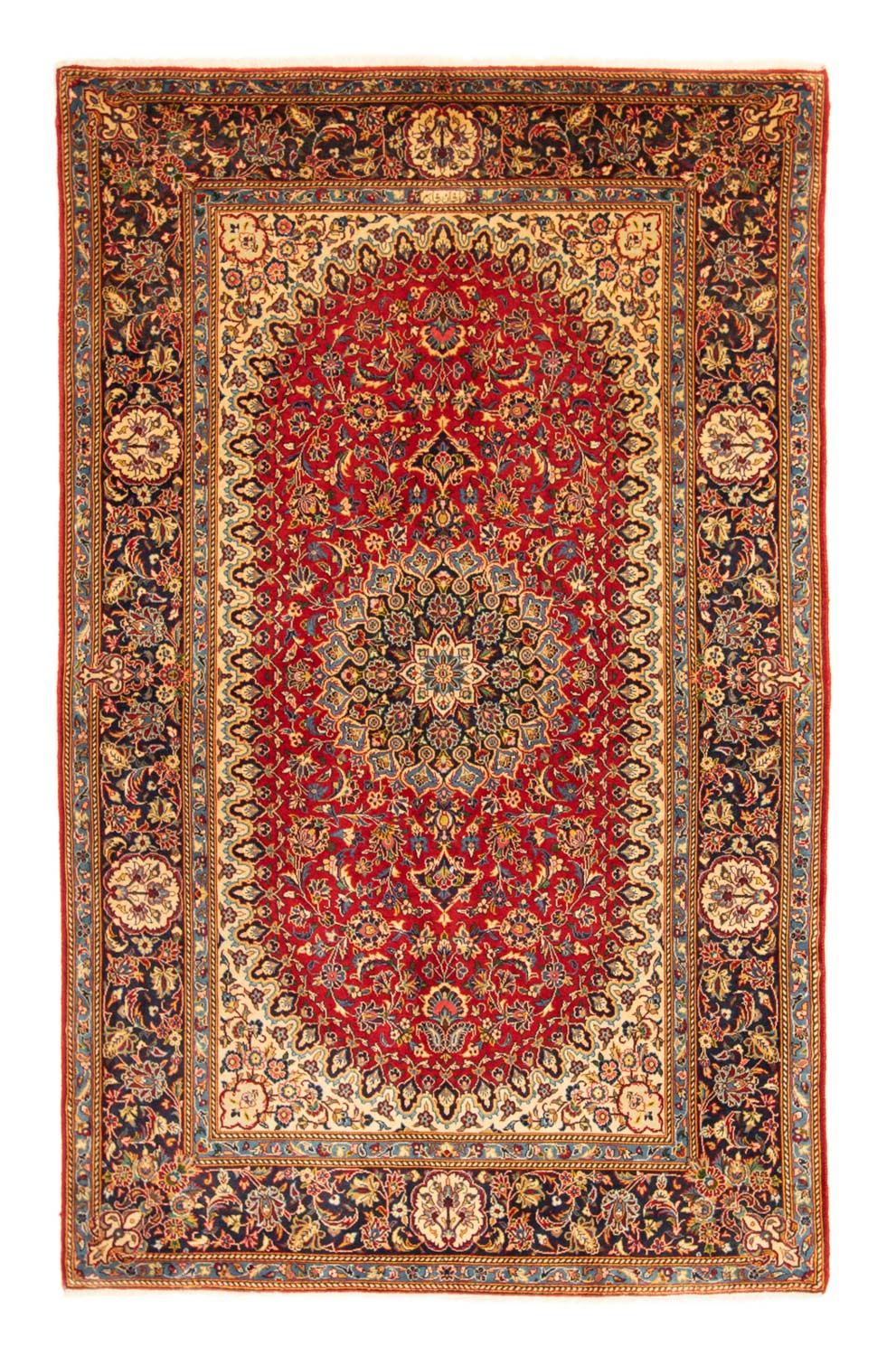 Tappeto Persero - Keshan - 218 x 140 cm - rosso