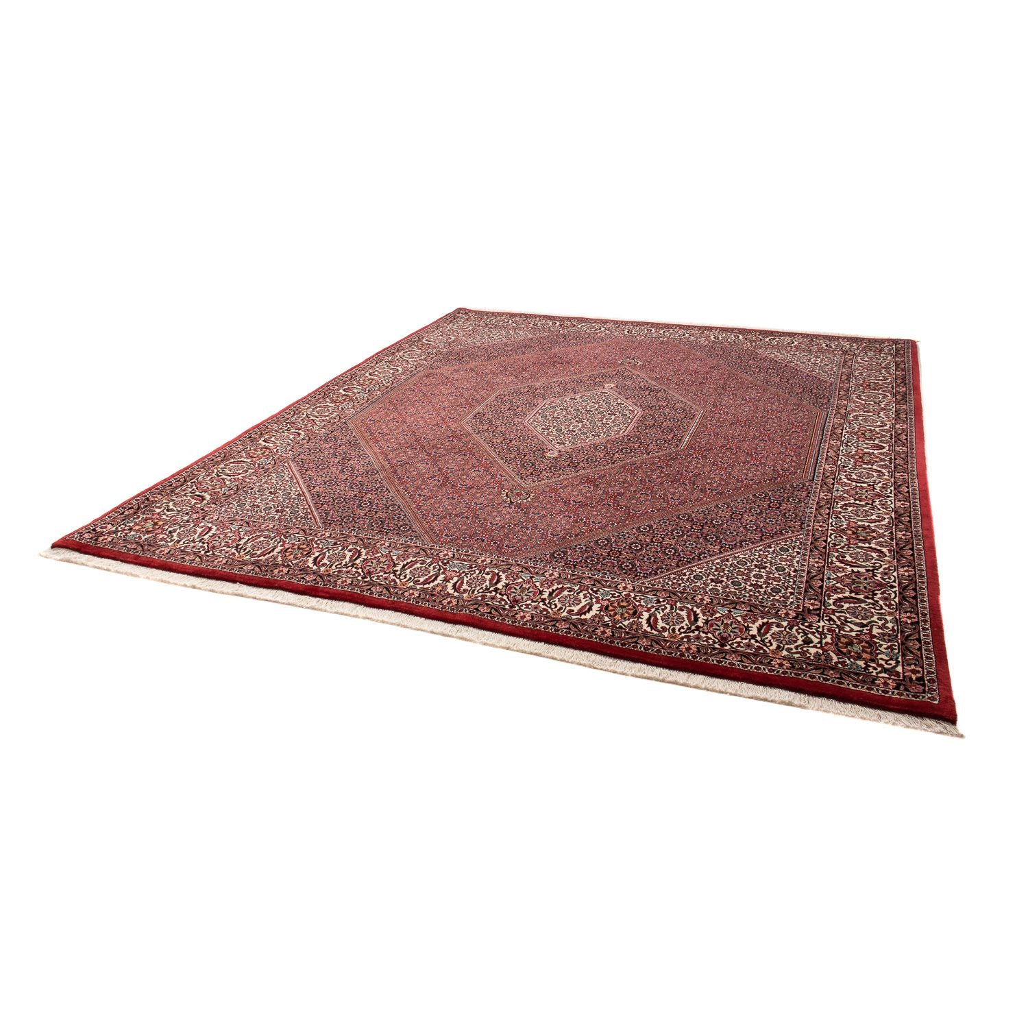 Tappeto Persero - Bidjar - 298 x 258 cm - rosso