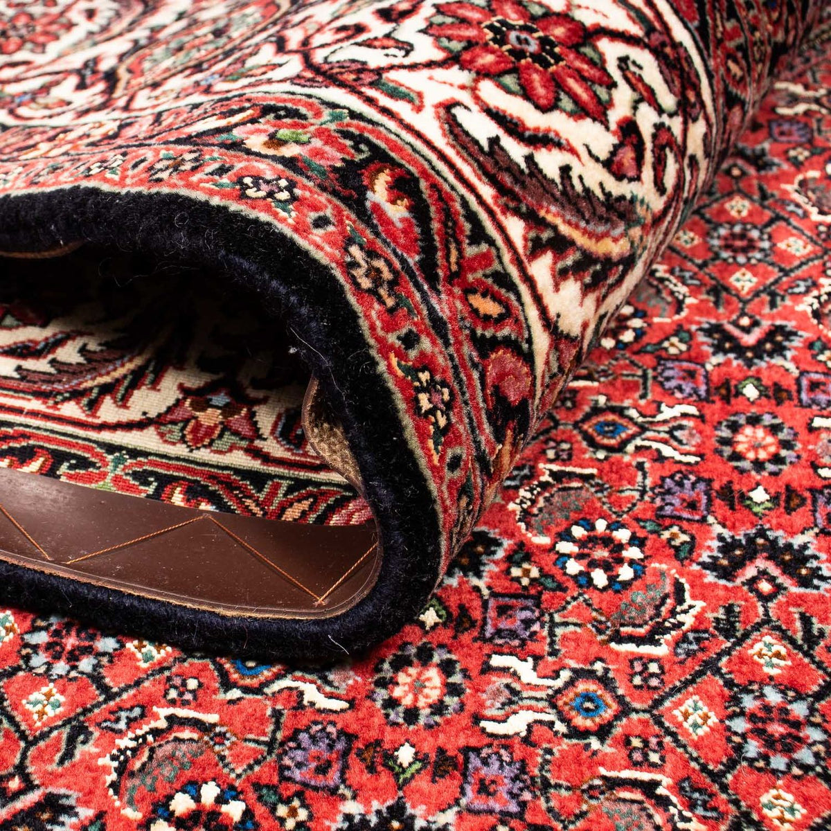 Tappeto Persero - Bidjar - 250 x 200 cm - rosso scuro