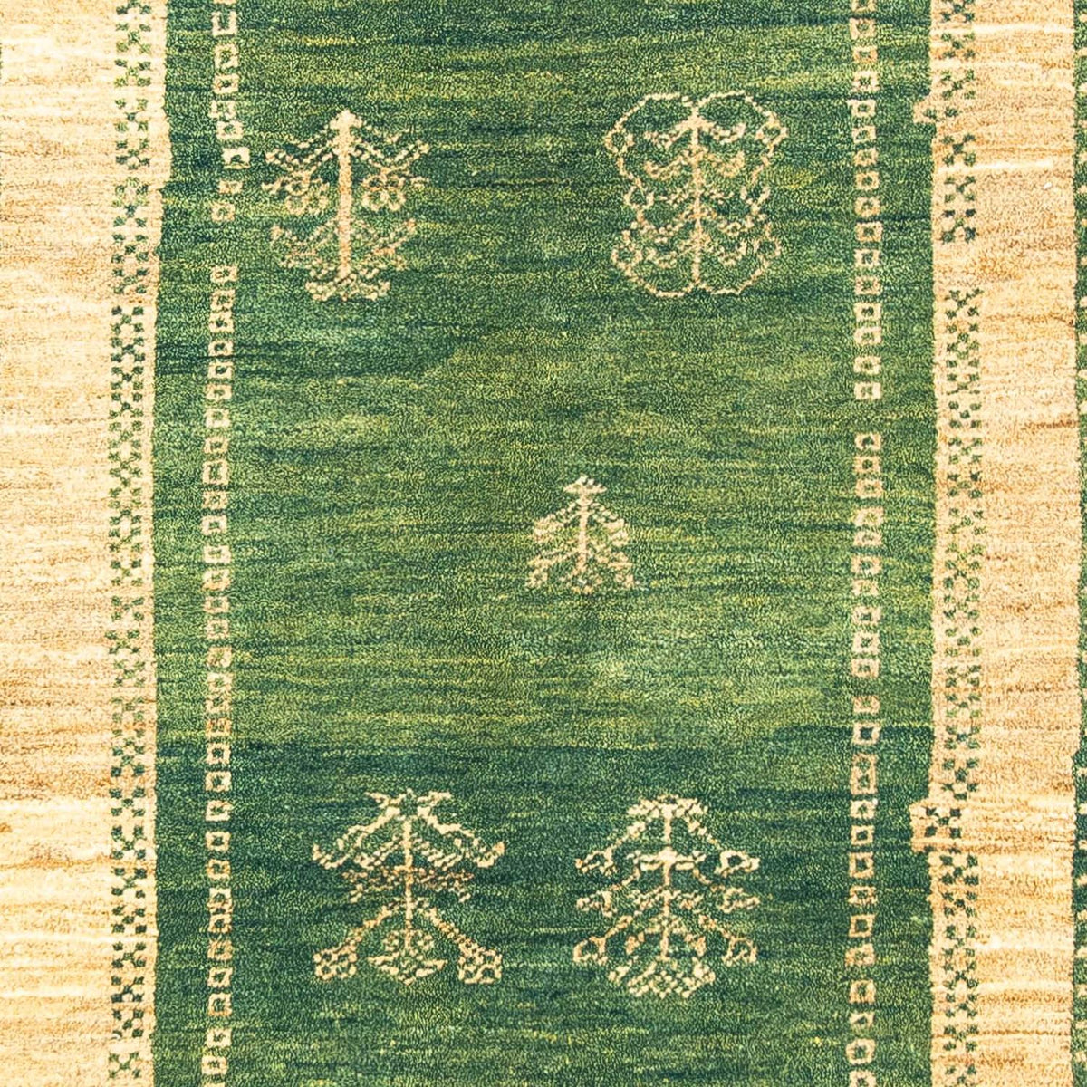 Tappeto Gabbeh - Persero - 188 x 151 cm - verde
