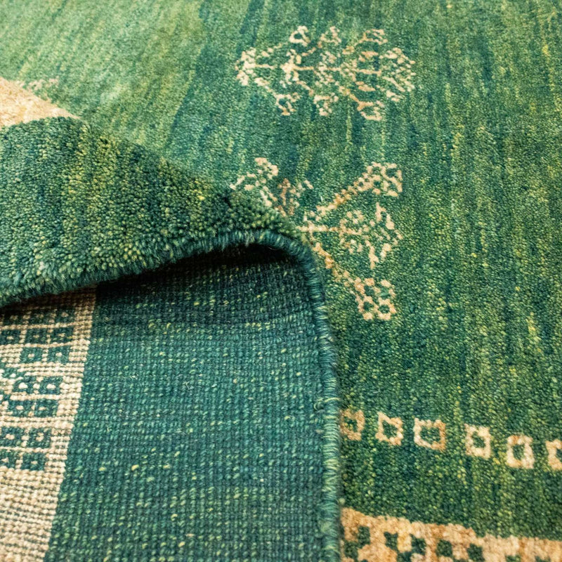Tappeto Gabbeh - Persero - 188 x 151 cm - verde