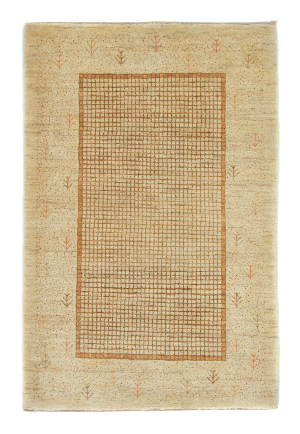 Tappeto Gabbeh - Loribaft Persero - 182 x 123 cm - beige