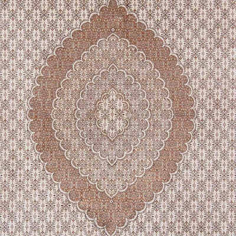 Tappeto Persero - Tabriz - 355 x 248 cm - marrone chiaro