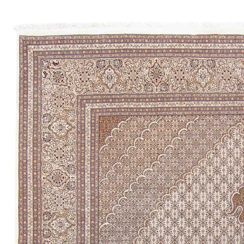 Tappeto Persero - Tabriz - 355 x 248 cm - marrone chiaro