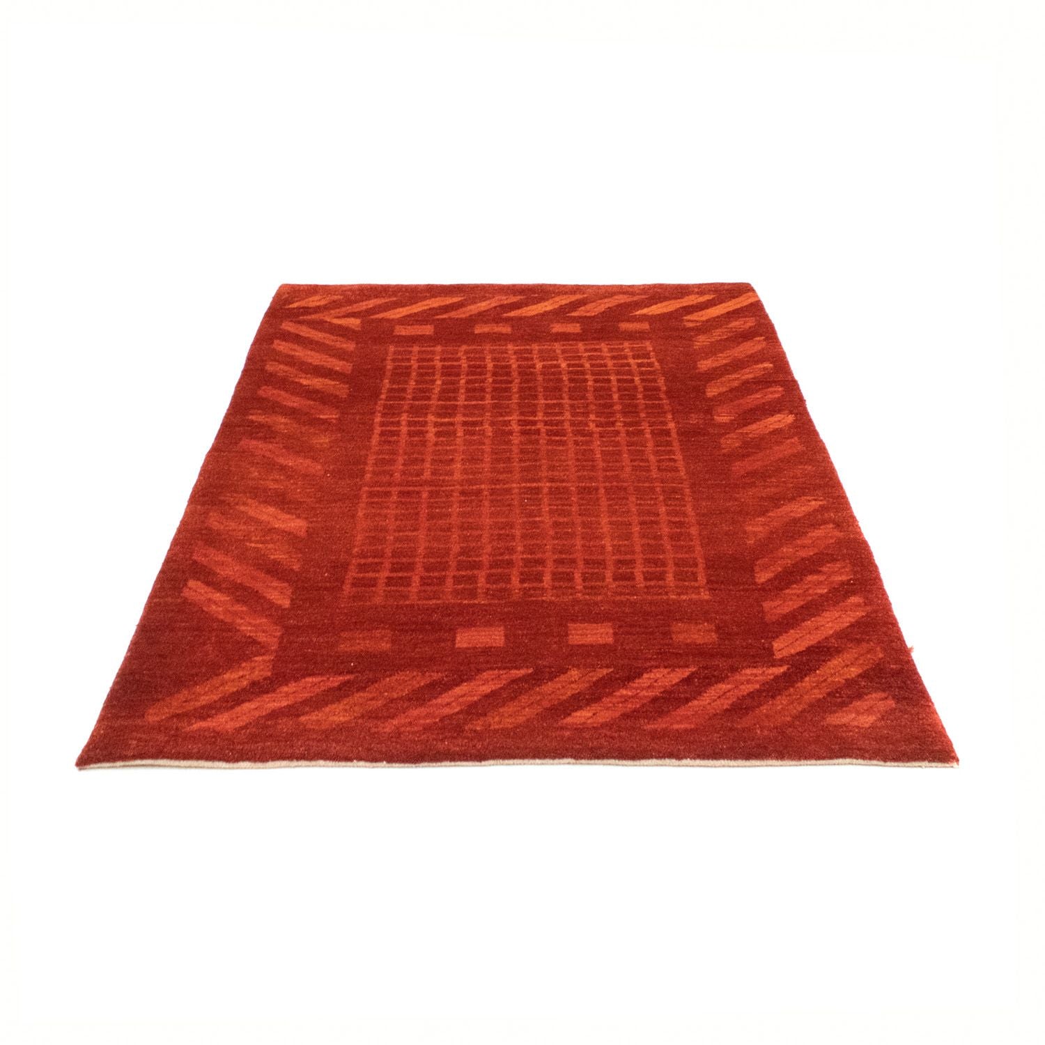 Tappeto Gabbeh - Loribaft Persero - 172 x 119 cm - rosso