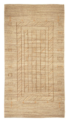 Tappeto Gabbeh - Persero - 290 x 157 cm - beige chiaro