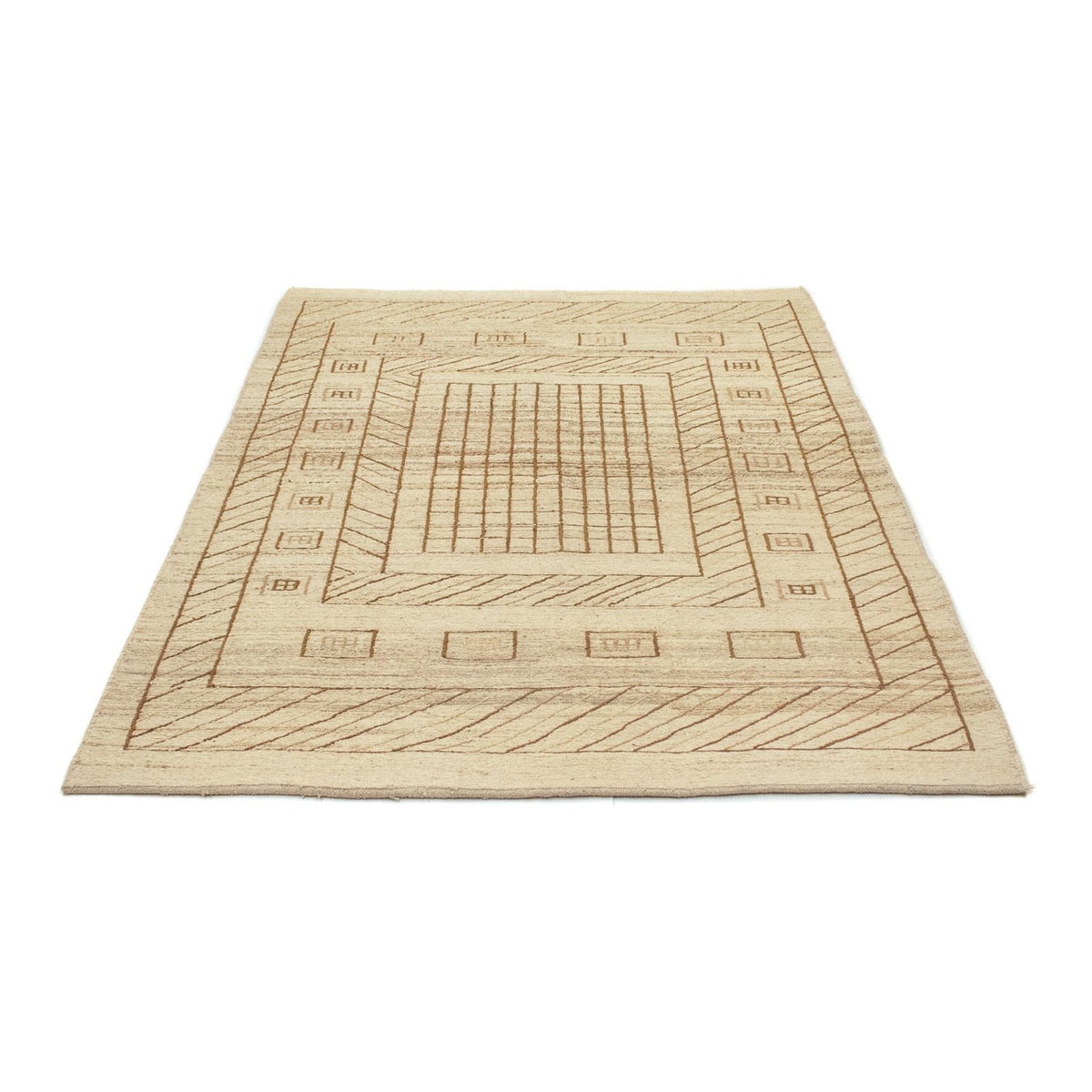 Tappeto Gabbeh - Persero - 198 x 141 cm - multicolore