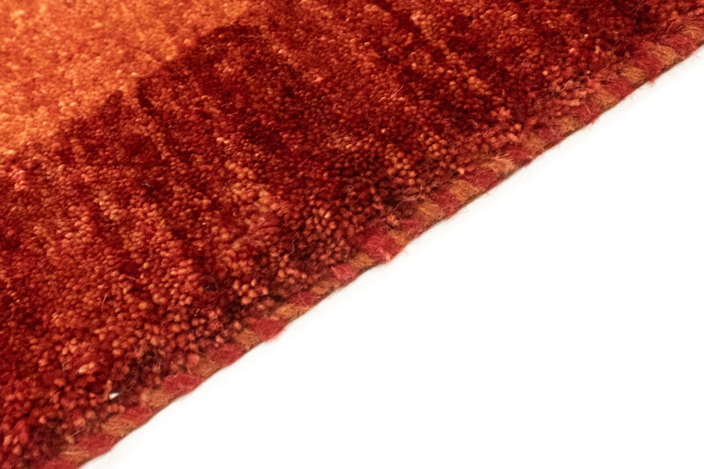 Tappeto Gabbeh - Persero - 191 x 120 cm - rosso scuro