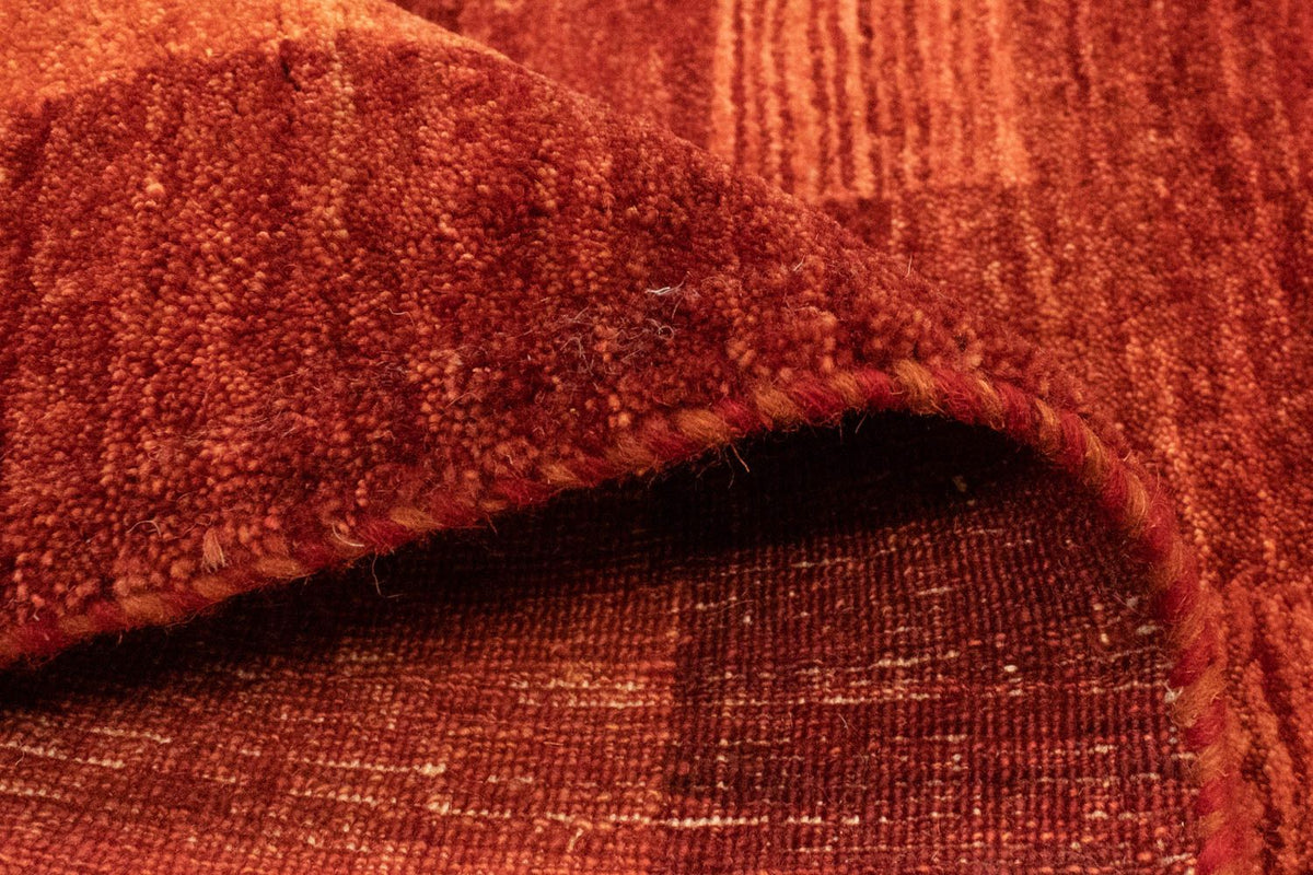 Tappeto Gabbeh - Persero - 191 x 120 cm - rosso scuro