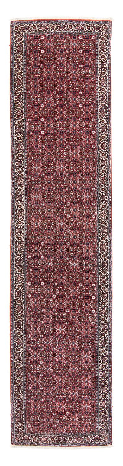 Tappeto corsia Tappeto Persero - Bidjar - 385 x 84 cm - rosso scuro