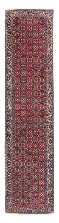Tappeto corsia Tappeto Persero - Bidjar - 385 x 84 cm - rosso scuro